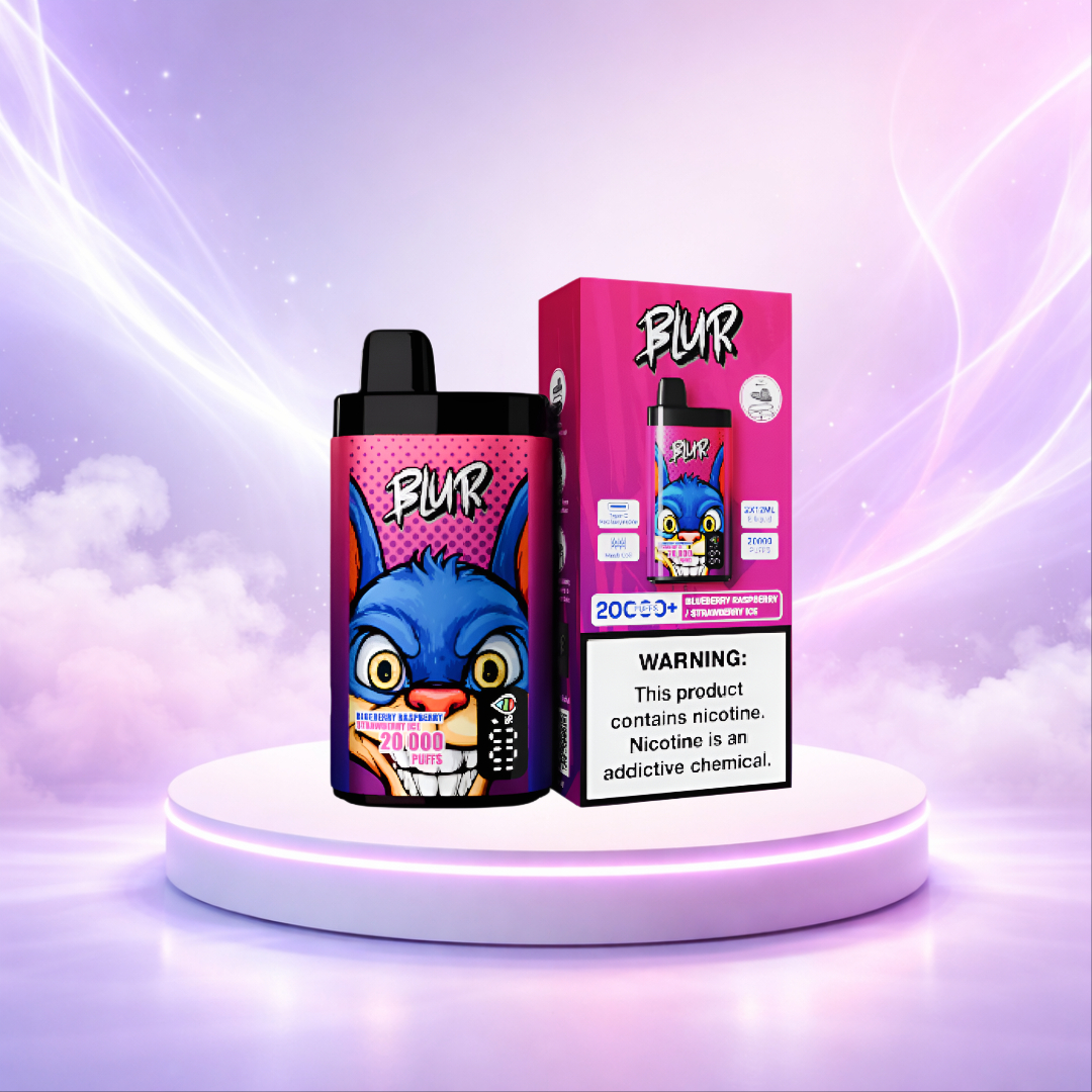 Blur 20000 20K España Vaper Desechable Blueberry Raspberry Strawberry Ice 20000 caladas - puff intenso vaper con nicotina
