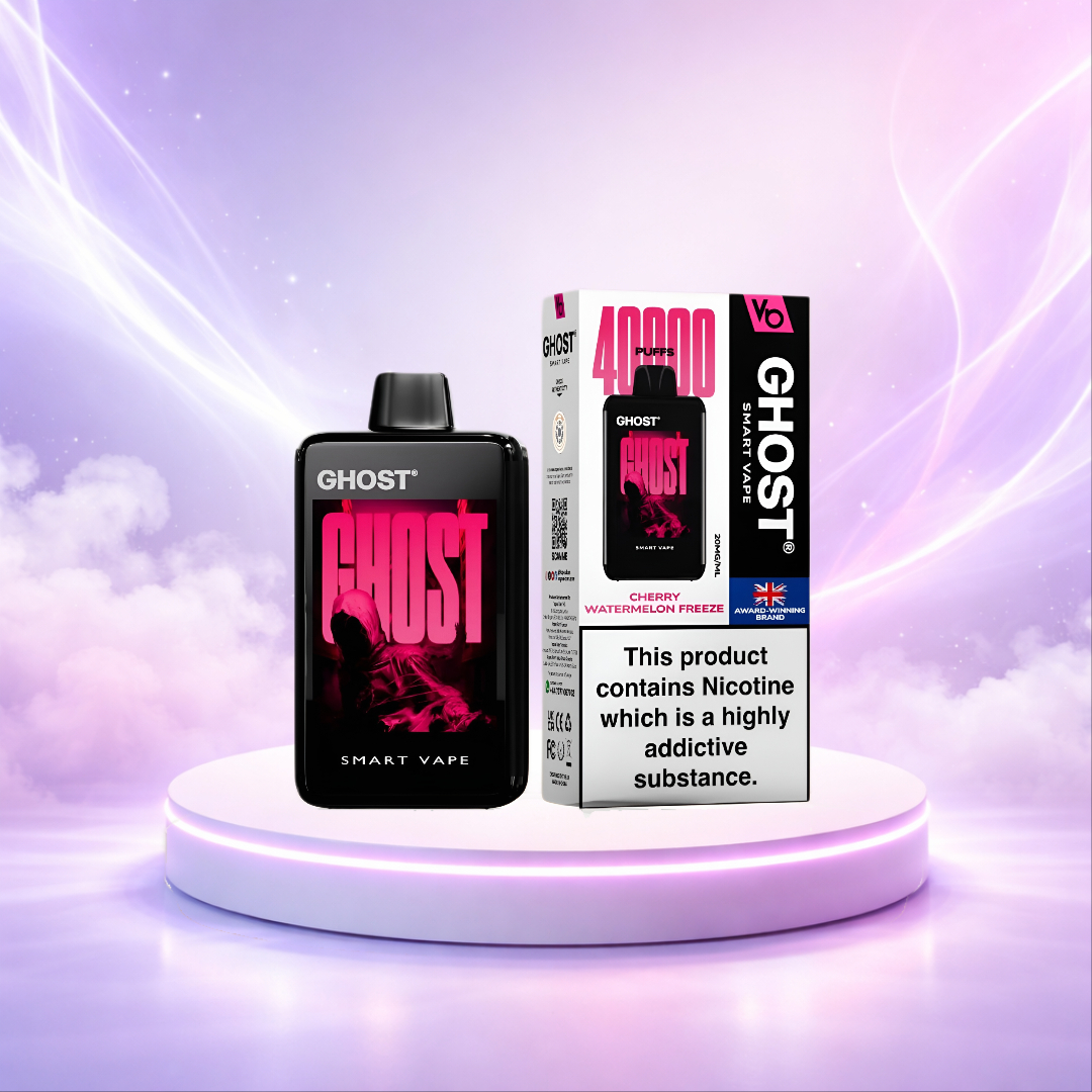 Ghost Smart Vape 40K España Vaper Desechable Cherry Watermelon Freeze 40000 caladas - puff intenso vaper desechable