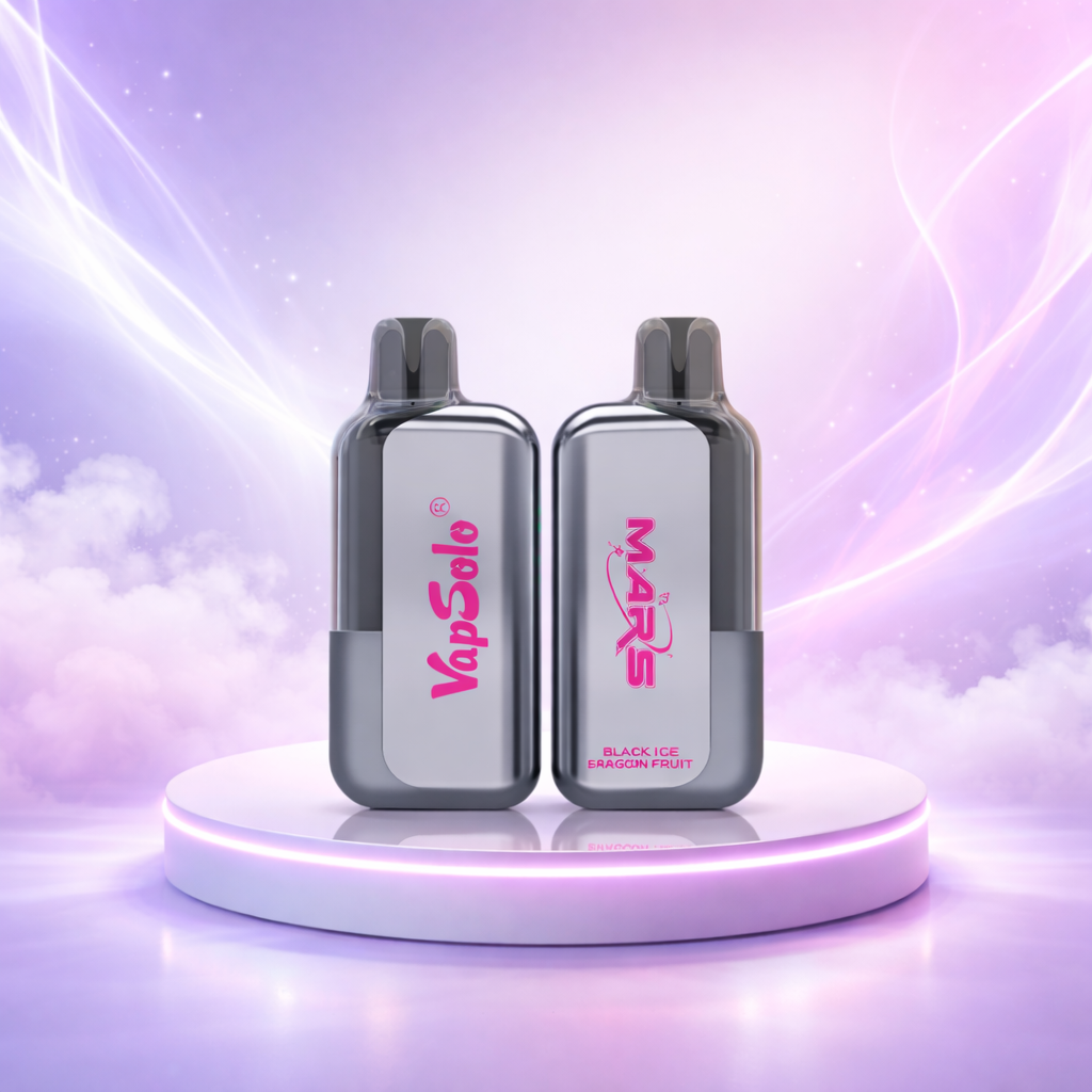 VapSolo Mars 50K España Vaper Desechable Black Ice Dragon Fruit - muchas caladas caladas intensas